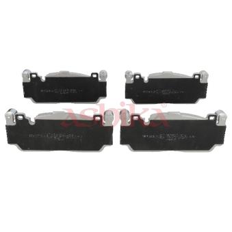 Jeu de 4 plaquettes de frein avant ASHIKA OEM 34112284371