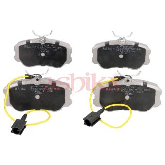 Jeu de 4 plaquettes de frein avant ASHIKA OEM 5892731