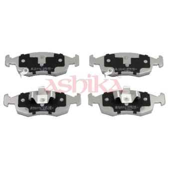 Jeu de 4 plaquettes de frein avant ASHIKA OEM 77366212