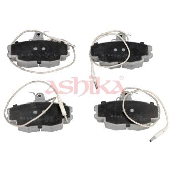 Jeu de 4 plaquettes de frein avant ASHIKA OEM L3501102