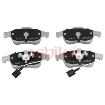 Jeu de 4 plaquettes de frein avant ASHIKA OEM 71777095