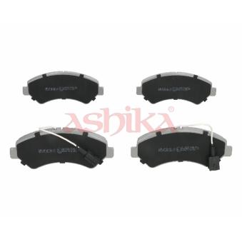 Jeu de 4 plaquettes de frein avant ASHIKA OEM 77367093