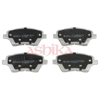 Jeu de 4 plaquettes de frein avant ASHIKA OEM AY112K021BA
