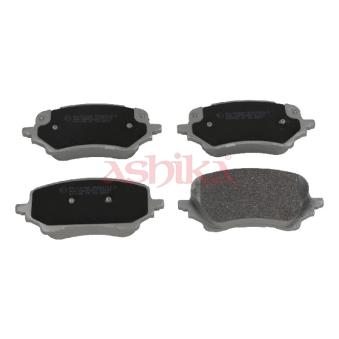 Jeu de 4 plaquettes de frein avant ASHIKA OEM KTL1TC2K021AC