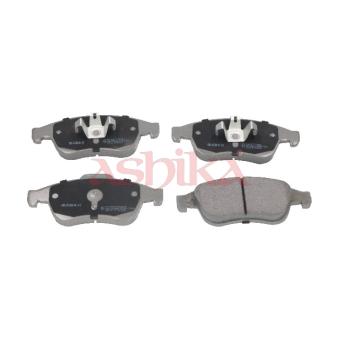 Jeu de 4 plaquettes de frein avant ASHIKA 50-00-031 pour RENAULT SCENIC 2.0 DCI - 150cv