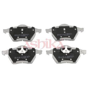 Jeu de 4 plaquettes de frein avant ASHIKA OEM 7M0698451