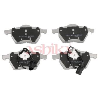 Jeu de 4 plaquettes de frein avant ASHIKA OEM 1205695 Jeu de 4 plaquettes de frein avant ASHIKA OEM 1205695