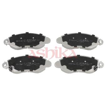 Jeu de 4 plaquettes de frein avant ASHIKA OEM 1135167 Jeu de 4 plaquettes de frein avant ASHIKA OEM 1135167