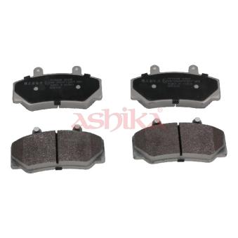 Jeu de 4 plaquettes de frein avant ASHIKA OEM 270164 Jeu de 4 plaquettes de frein avant ASHIKA OEM 270164