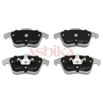 Jeu de 4 plaquettes de frein avant ASHIKA [50-00-0340]