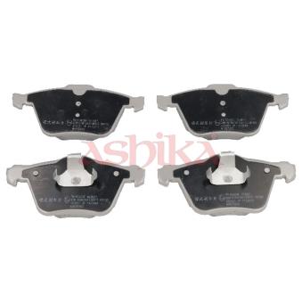 Jeu de 4 plaquettes de frein avant ASHIKA OEM T2R10202