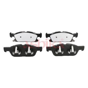 Jeu de 4 plaquettes de frein avant ASHIKA OEM KTLX612K021CYB