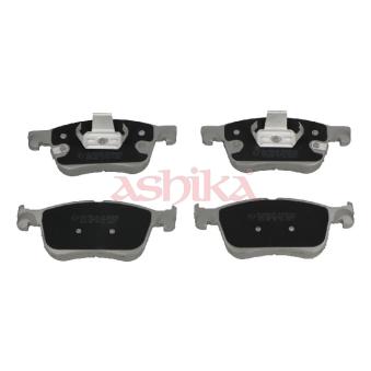 Jeu de 4 plaquettes de frein avant ASHIKA OEM KTJX612K021AED