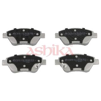 Jeu de 4 plaquettes de frein avant ASHIKA OEM 1605184