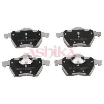 Jeu de 4 plaquettes de frein avant ASHIKA 50-00-0404