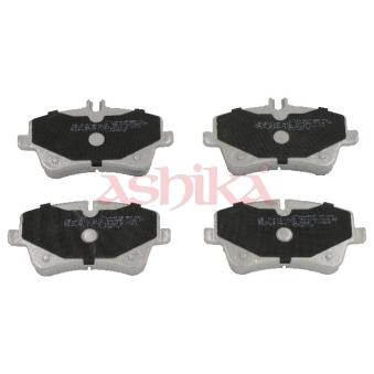 Jeu de 4 plaquettes de frein avant ASHIKA OEM 0034202620
