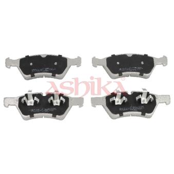 Jeu de 4 plaquettes de frein avant ASHIKA OEM 0004209704