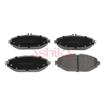 Jeu de 4 plaquettes de frein avant ASHIKA OEM 0004209103