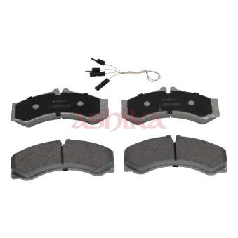 Jeu de 4 plaquettes de frein avant ASHIKA OEM 0034201720