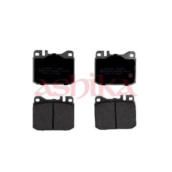Jeu de 4 plaquettes de frein avant ASHIKA OEM 0034207420