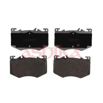 Jeu de 4 plaquettes de frein avant ASHIKA OEM 0004208302