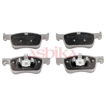 Jeu de 4 plaquettes de frein avant ASHIKA OEM 93488643