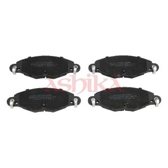 Jeu de 4 plaquettes de frein avant ASHIKA OEM 425289