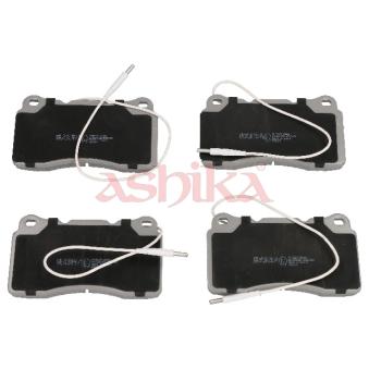 Jeu de 4 plaquettes de frein avant ASHIKA OEM 9404252548