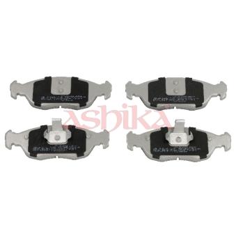 Jeu de 4 plaquettes de frein avant ASHIKA OEM 425121