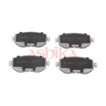 Jeu de 4 plaquettes de frein avant ASHIKA OEM 410603407R