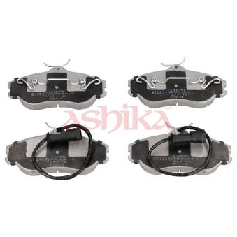 Jeu de 4 plaquettes de frein avant ASHIKA 50-00-0902