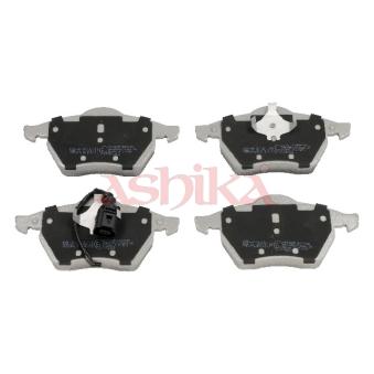 Jeu de 4 plaquettes de frein avant ASHIKA OEM 8N0698151A
