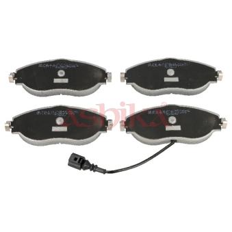 Jeu de 4 plaquettes de frein avant ASHIKA OEM 5Q0698151G