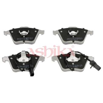 Jeu de 4 plaquettes de frein avant ASHIKA OEM 8E0698151G