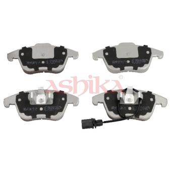 Jeu de 4 plaquettes de frein avant ASHIKA OEM 8K0698151A