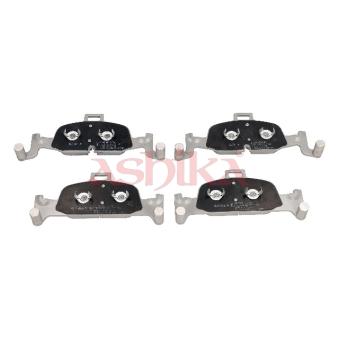 Jeu de 4 plaquettes de frein avant ASHIKA OEM 8W0698151M