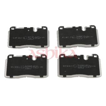 Jeu de 4 plaquettes de frein avant ASHIKA OEM 95B698151H