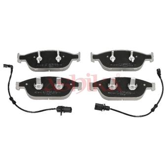 Jeu de 4 plaquettes de frein avant ASHIKA OEM 4G0698151B