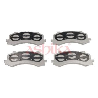 Jeu de 4 plaquettes de frein avant ASHIKA OEM 4M0698151BM