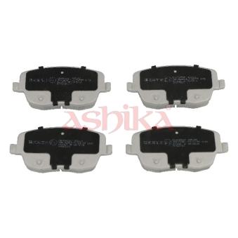 Jeu de 4 plaquettes de frein avant ASHIKA OEM 6Q0698151A