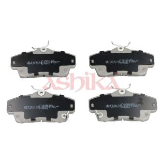 Jeu de 4 plaquettes de frein avant ASHIKA [50-00-094]