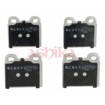 Jeu de 4 plaquettes de frein avant ASHIKA 50-00-0943