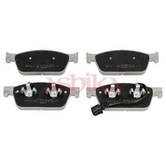 Jeu de 4 plaquettes de frein avant ASHIKA OEM 7E0698151D