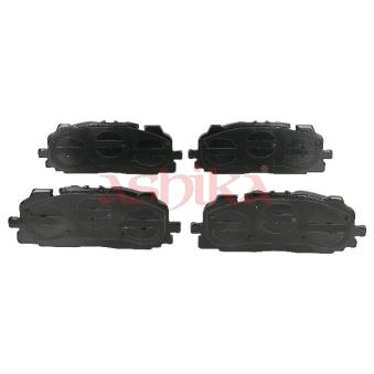 Jeu de 4 plaquettes de frein avant ASHIKA OEM 4K0698151C