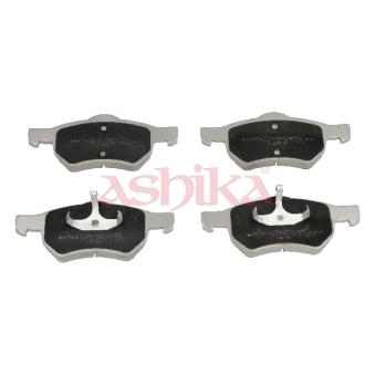 Jeu de 4 plaquettes de frein avant ASHIKA [50-00-096]