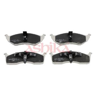 Jeu de 4 plaquettes de frein avant ASHIKA [50-00-099]