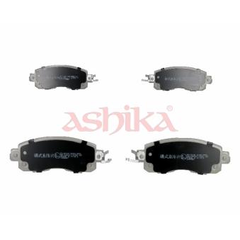 Jeu de 4 plaquettes de frein avant ASHIKA OEM D10603TA0B