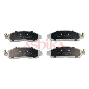 Jeu de 4 plaquettes de frein avant ASHIKA OEM D10605TA0A