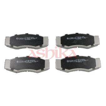 Jeu de 4 plaquettes de frein avant ASHIKA OEM 41060D1487