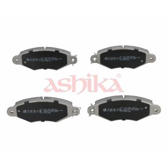 Jeu de 4 plaquettes de frein avant ASHIKA OEM 4106000QAG